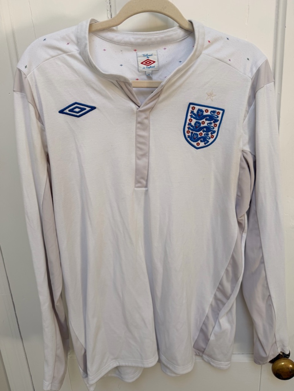 ENGLAND NATIONAL TEAM 2010-12 HOME SHIRT UMBRO size 42